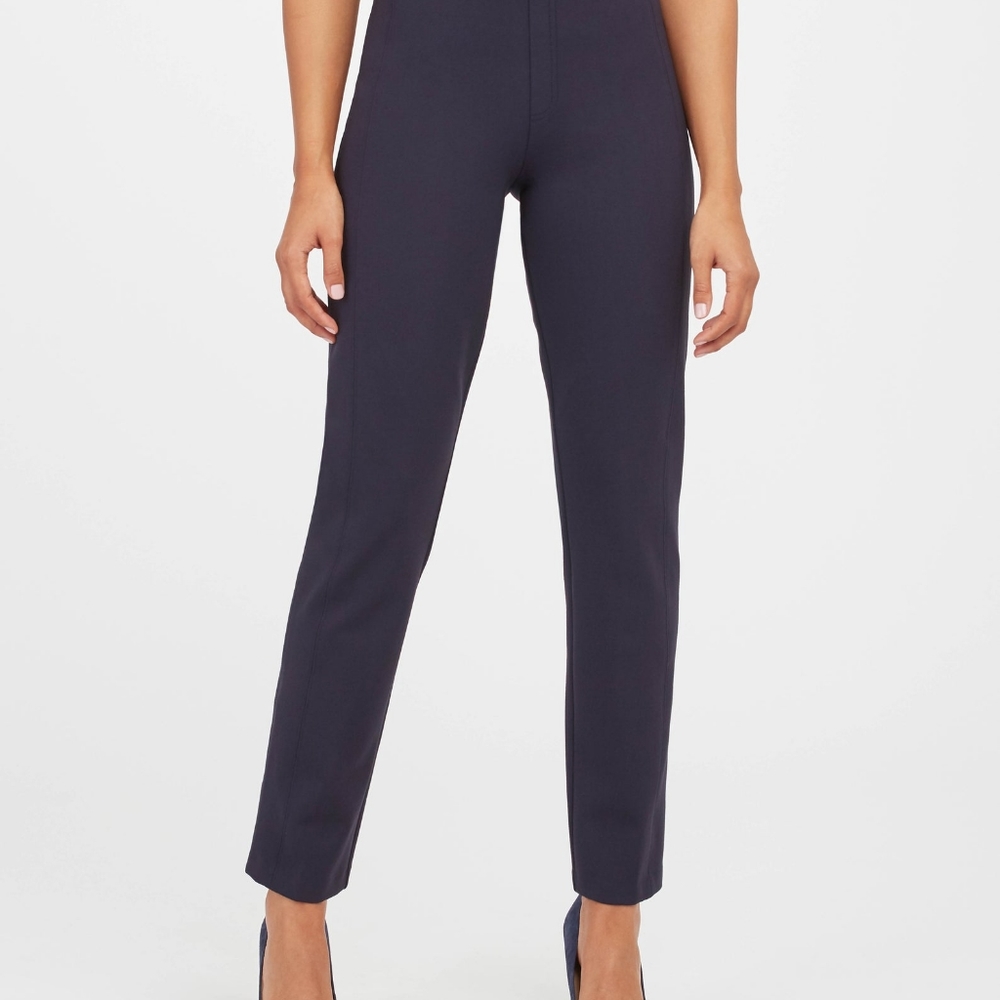 SPANX Women's Skinny Pants in Dark Blue - Picture 2 of 15